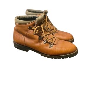 Timberland Vintage Women's Brown Leather Hiking Boots Size 8M